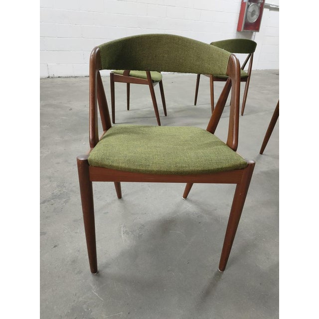1970s Model 31 Dining Chairs attributed to Kai Kristiansen, 1970, Set of 4 For Sale - Image 5 of 9