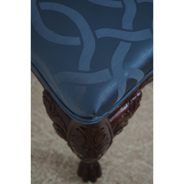 Set of 8 Maitland Smith Mahogany Dining Chairs For Sale - Image 14 of 18