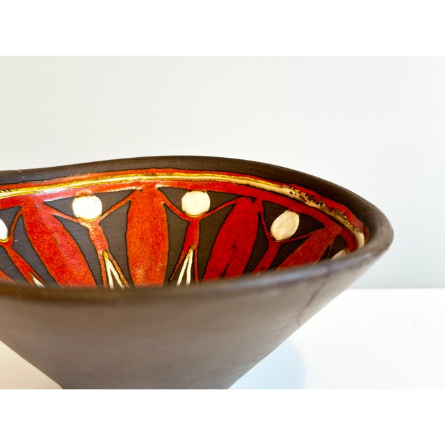 Studio Ceramic Bowl by Heidi Kippenberg, Germany, 1980s For Sale - Image 4 of 16
