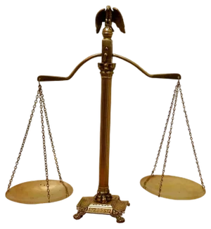 Brass Balance Shop Scales with Eagle Crest, 1880s