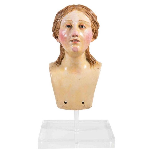 Head of Woman, Italy, 18th Century For Sale - Image 5 of 5