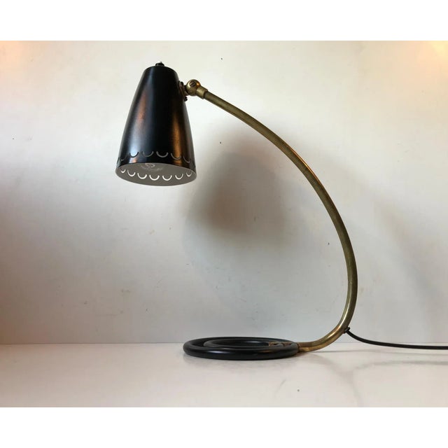 Atomic Table Lamp from ASEA, 1950s For Sale - Image 9 of 15