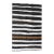 Black White Hemp Kilim Rug - 6`3" X 8`6" For Sale