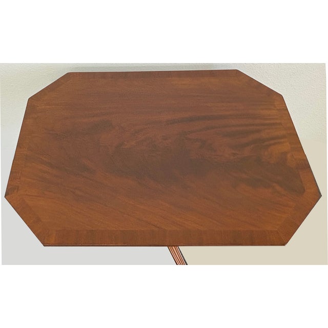 Wood 19th Century Antique Tilt Top Table For Sale - Image 7 of 7