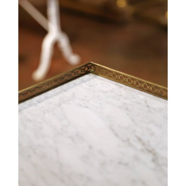 Early 20th Century French Louis XVI Marble Top Chiffonier by A. Mailfert For Sale - Image 13 of 13