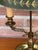 Antique French Bouilette Brass Metal Shade Table Lamp, 1930s For Sale - Image 4 of 14
