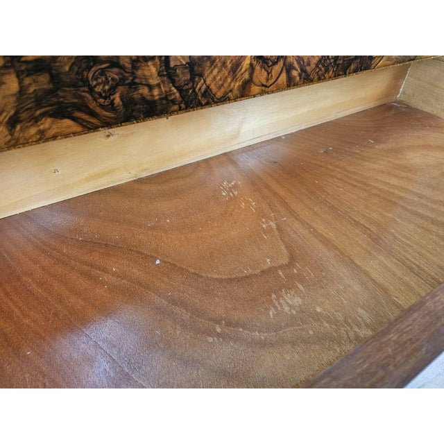 Vintage Art Deco Dresser in Walnut, 1940s For Sale - Image 18 of 18