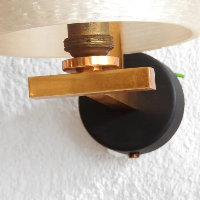 Mid-Century Modern Sconces by Jean Gandelin, France, 1960s, Set of 2 For Sale - Image 6 of 11