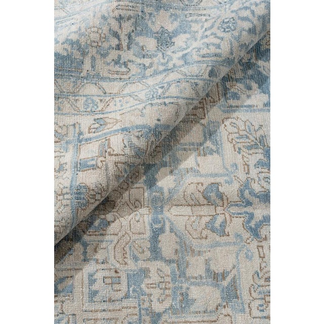 Vintage Heriz Rug 9ft 8in X 12ft 10in For Sale - Image 9 of 12