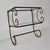 Italian Gilt Rope Two-Tier Wall Shelf Towel Bar Vintage Mid-Century For Sale - Image 4 of 18