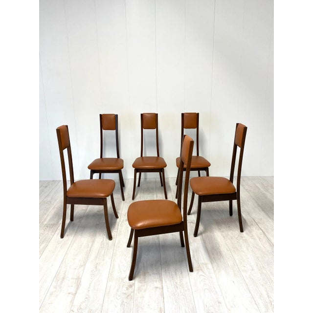 Model Programma S11 Dining Chairs by Angelo Mangiarotti, Set of 6, in Very Good conditions. Designed 1970 to 1979 I have...