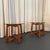 Mid-Century Modern 1950s Pair of Mid-Century Modern Walnut "Bowtie" End Tables by Adrian Pearsall For Sale - Image 3 of 10