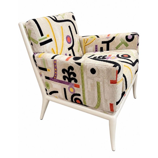 1950s Pair t.h. Robsjohn-Gibbings for Widdicomb Lounge Chairs, 1950 For Sale - Image 5 of 10