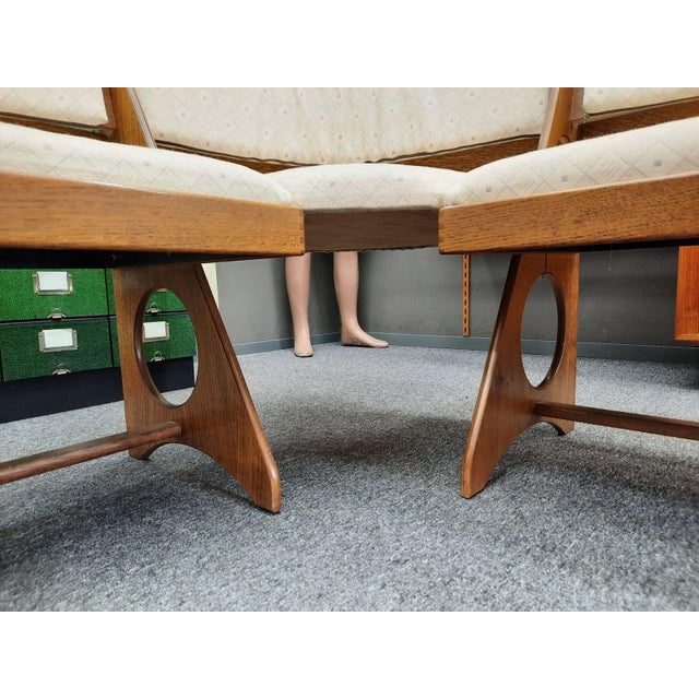 Dining Room Set by Gilbert Marklund for Furusnickarn, Sweden, 1970s, Set of 5 For Sale - Image 16 of 18