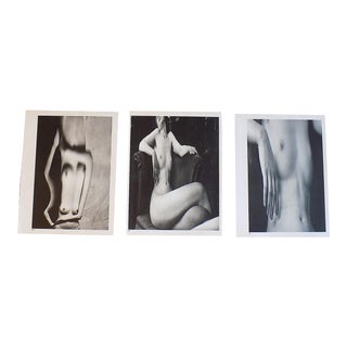 Vintage Mid Century Modernist Photography-Surreal Female Nudes-Andre Kertesz-Set of 3 For Sale
