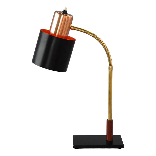 Beta Table Lamp by Jo Hammerborg for Fog and Morup, Denmark, 1963 For Sale