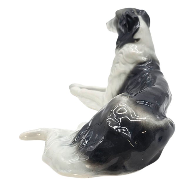 Ceramic 1947 Rosenthal Max Valentin Borzoi Russian Wolfhound Porcelain Figurine 10.5” For Sale - Image 7 of 8