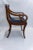 Brown Mahogany Finish Dining Chairs With Floral Needlepoint Seats Set of 4 For Sale - Image 8 of 12