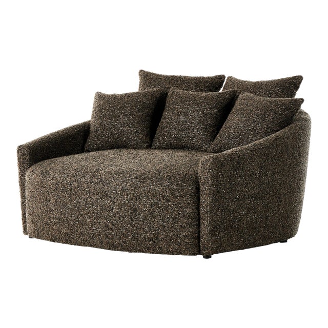 Four Hands Chloe Media Lounger, Ivan Granite For Sale