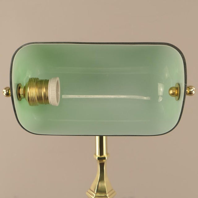 Art Deco German Brass Desk Lamp, Berlin, 1920s For Sale - Image 6 of 12