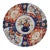 Circa 1870 Japanese Imari Scalloped and Molded Chop Plate For Sale