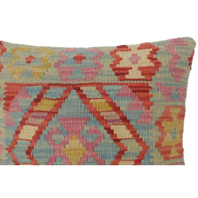 Bohemian Turkish Tucker Hand Woven Kilim Pillow For Sale In New York - Image 6 of 8