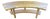 Curved Hand Crafted Wood Bench For Sale
