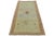 2010s Modern Minimalist Persian Gabbeh Wool Runner – Earthy Beige & Rust Tribal Motif For Sale - Image 5 of 8