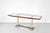 Glass Italian Dining Table in Teak and Marble, 1960s For Sale - Image 7 of 13