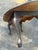 Queen Anne Patriotic Horse Coffee Table, Oval, Queen Anne Legs For Sale - Image 3 of 10