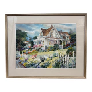 Linda Highee Bartolonei MacCallum House Painting, Signed For Sale