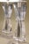 1970s Matched Pair Xlarge Lucite Acrylic Astrolite Ritts Co. Geometric "Hourglass" Futuristic Modern Sculpture Table Lamps 1970's For Sale - Image 5 of 12