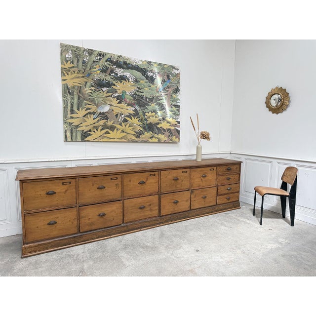 Antique Workshop Furniture, 1900s For Sale - Image 9 of 10