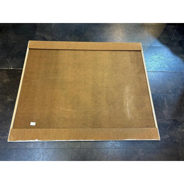 Oil on masonite plate sold with original framing Total size with the frame 102x122 cm Jean Krillé is a Swiss artist from...