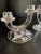 Fostoria Glass Company Fostoria Art Deco Double Candleholders - A Pair For Sale - Image 4 of 7