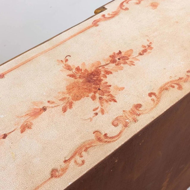 Wood Painted Florentine Style Credenza For Sale - Image 7 of 12