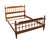 Ethan Allen Ethan Allen Heirloom Nutmeg Maple Colonial Early American Full Size Spindle Bed 10-5653 For Sale - Image 4 of 11