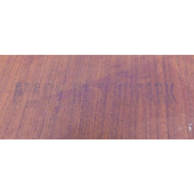 Brown Vintage Danish Nesting Tables in Natural Teak, 1950s, Set of 3 For Sale - Image 8 of 10