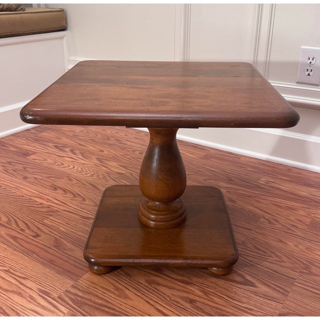 This table was manufactured by American furniture maker, Ethan Allen primarily during the 1970's. It embodies the Early...