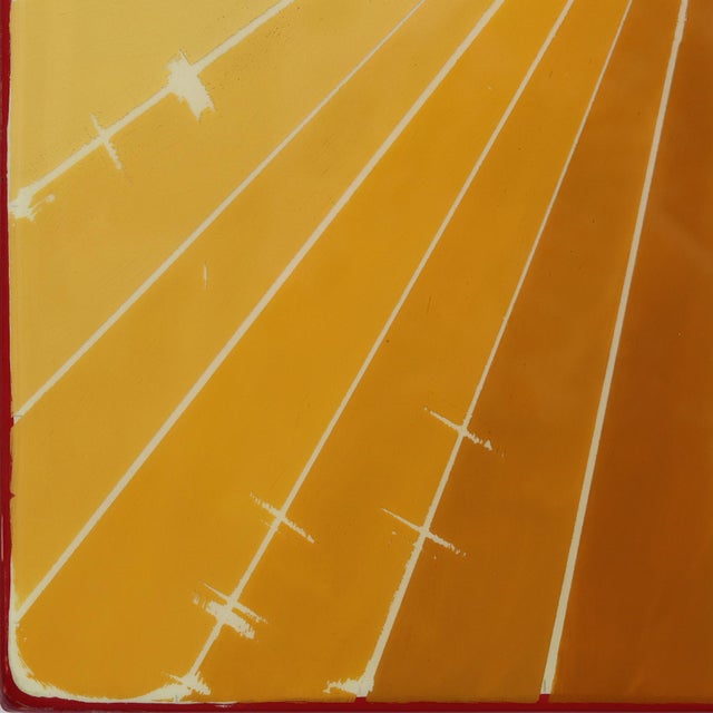 Wiggle Room 37 - Original Modern Minimalist Color Field Resin Mixed Media Wall Art For Sale In Los Angeles - Image 6 of 9