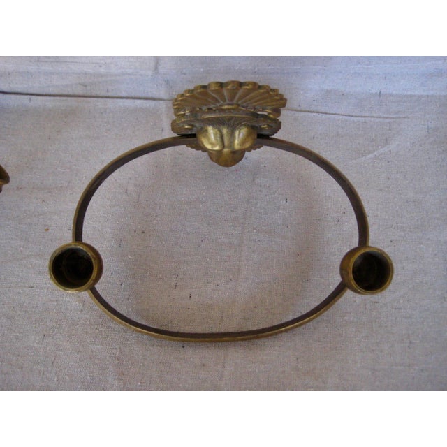 Mid 19th Century Mid 19th Century French Napoleon III Empire Neoclassical Sconces - a Pair For Sale - Image 5 of 11