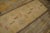 Vintage Mid Century Ivory Minimalist American Folk Art Hooked Hallway Runner Rug For Sale - Image 4 of 10
