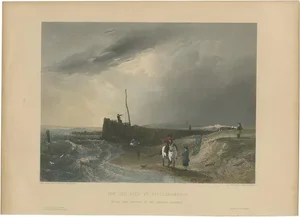 Wilkinson, The Pier at Littlehampton, 1850s, Paper