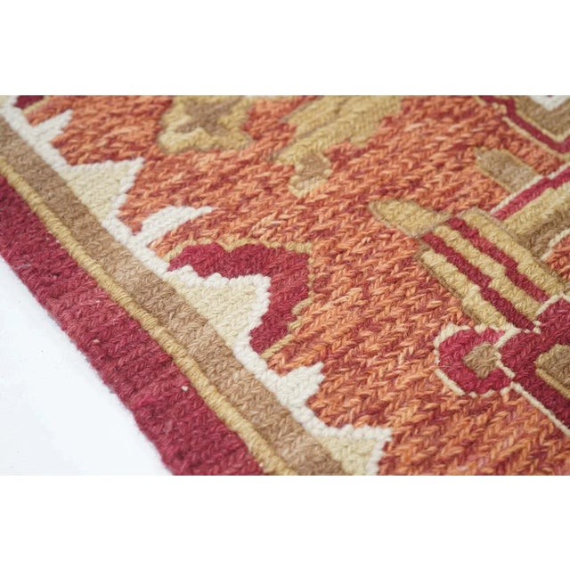 Sumak Rug 4'1'' X 6'1'' For Sale - Image 4 of 9