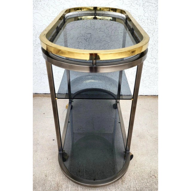 MCM Bar Cart Rolling by Design Institute of America Dia For Sale In Miami - Image 6 of 17