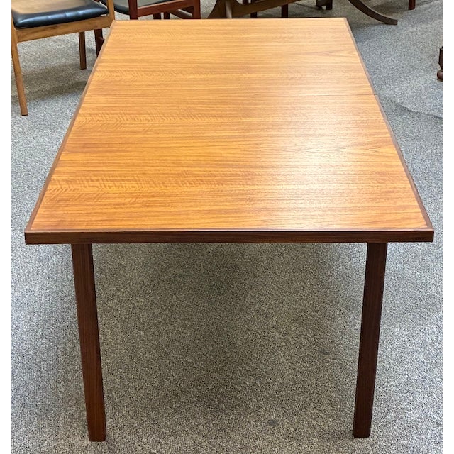 Mid Century Modern Extending Teak Dining Table c.1960 For Sale - Image 16 of 16