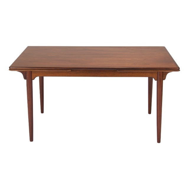 Model 54 Extentable Dining Table attributed to Gunni Omann, 1960s For Sale