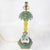 Vintage Hand-Painted Chinoiserie Tole Palm Tree and Figurine Table Lamps - a Pair For Sale - Image 4 of 13