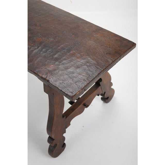 Antique Baroque Oak Table, 1760 For Sale - Image 14 of 15
