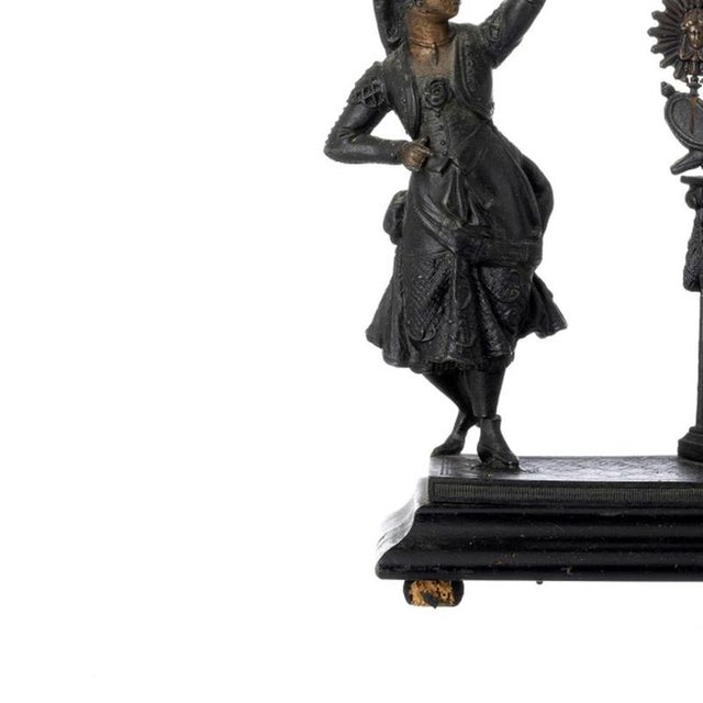 Table Clock 19th Century For Sale - Image 3 of 6